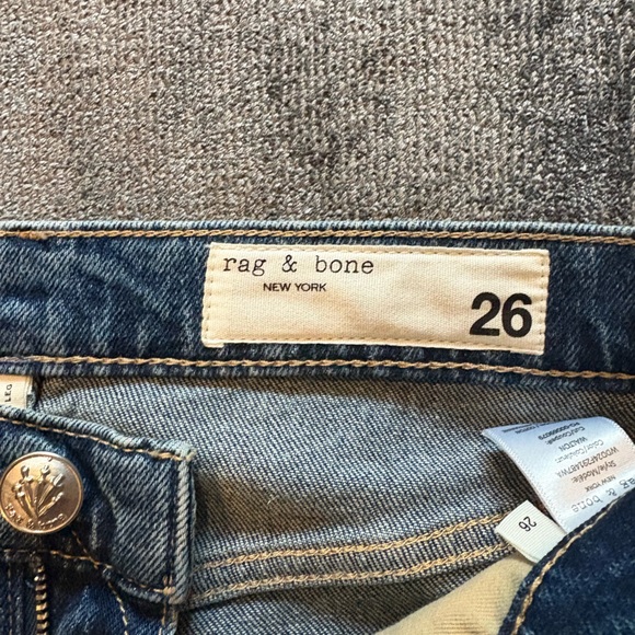 rag & bone Light Blue Women's Jeans - Picture 4 of 5